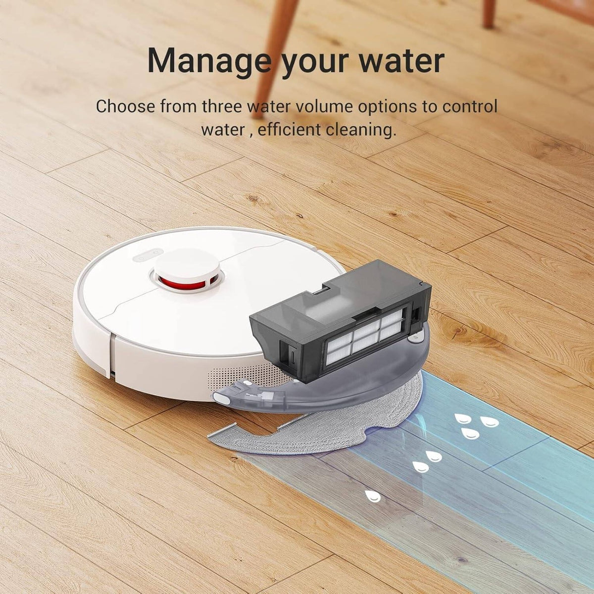 Open Box – Dreame D10 Plus Robot Vacuum and Mop with Self-Emptying Base, LiDAR Navigation & App Control