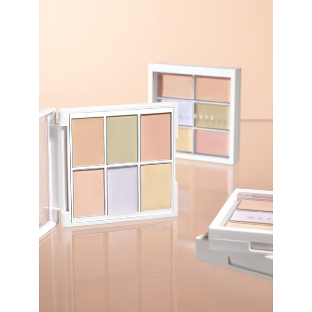 WAKEMAKE Defining Cover Conceal-Fit Palette, 01 Light, 9g，BB:11/30/2026