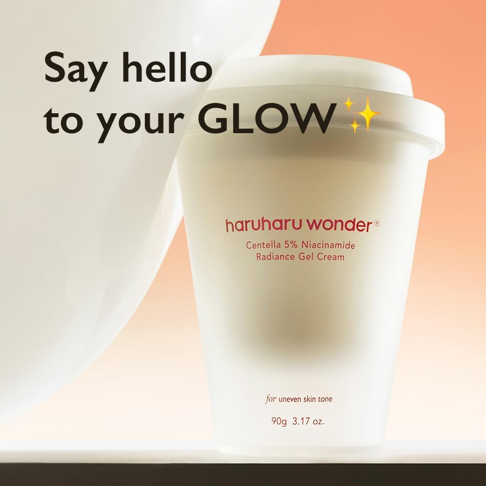 haruharu wonder Centella 5% Niacinamide Radiance Gel Cream 90g, Best Before 11/24/2027