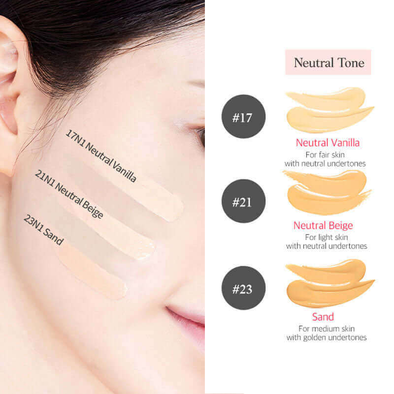 Etude House Double Lasting Cushion Matte - 21N Neutral Beige