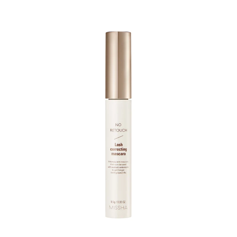MISSHA No Retouch Lash Correcting Mascara 9.5g - Clear Best Before 12/2/2026