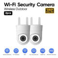 3MP WiFi Security Camera Outdoor – PTZ Smart Surveillance Camera with Auto Tracking, Night Vision, Motion Detection & Two-Way Audio