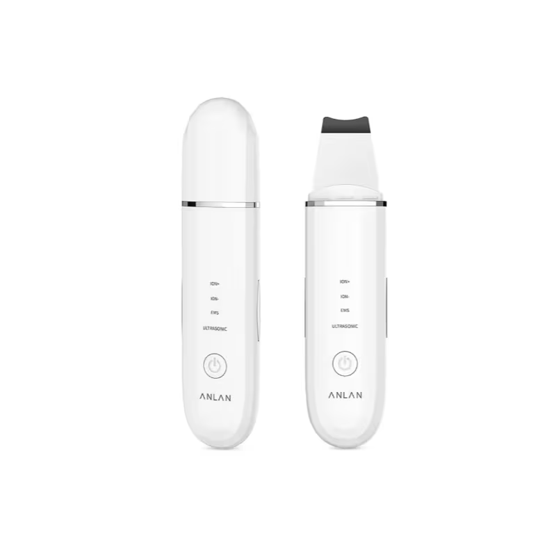 Ultrasonic Skin Scrubber – Deep Pore Cleansing Face Spatula, Blackhead Remover, Facial Lifting & Exfoliation Device (USB Rechargeable)