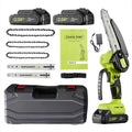 Cordless Mini Electric Chainsaw – Portable 6 Inch Handheld Pruning Saw Kit