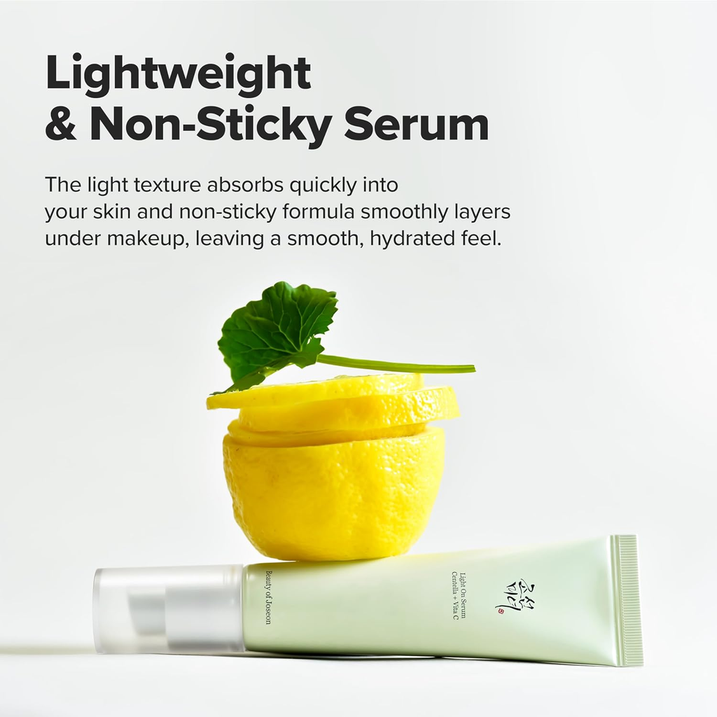 Beauty of Joseon Light On Serum: Centella + Vita C 30ml Best Before 2028-09-11