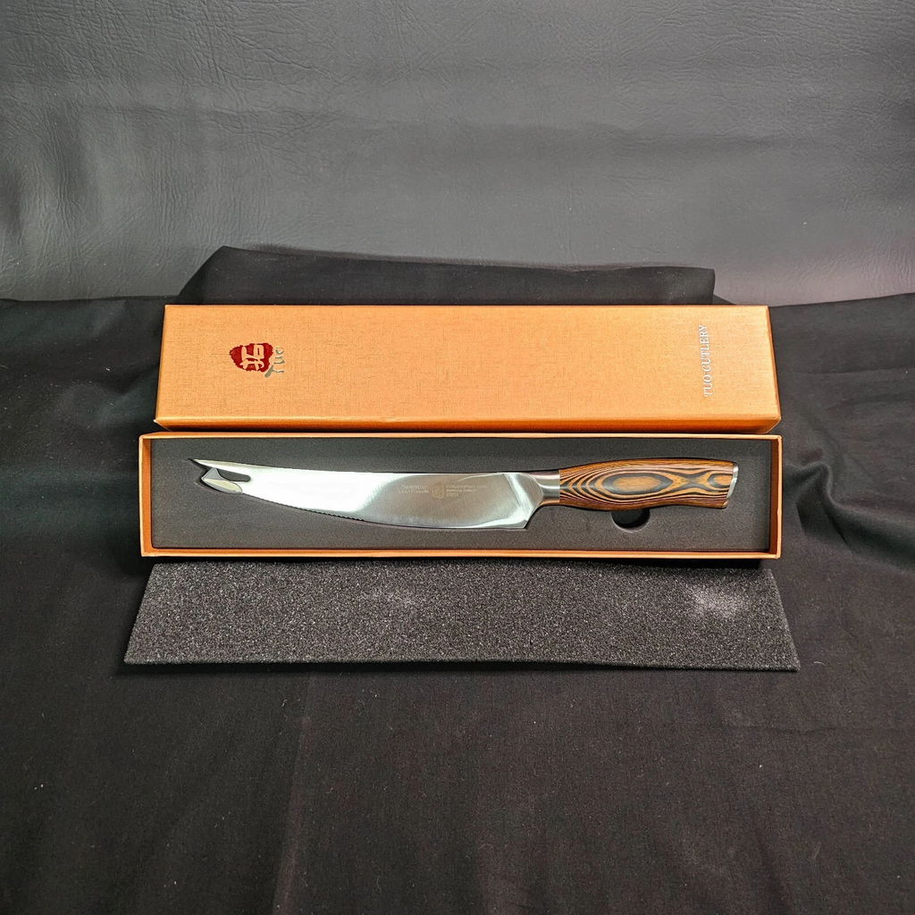 TUO Black Phoenix Cleaver Knife –  High Carbon Stainless Steel Kitchen Knife with Ergonomic Pakkawood Handle