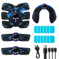 Smart Abdomen EMS Muscle Toner – Wireless Abs Trainer & Body Muscle Stimulator for Home Workout
