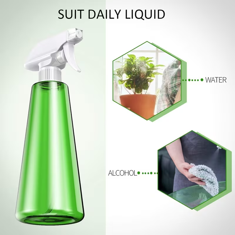 500ml Spray Bottle – Adjustable Trigger Sprayer for Cleaning, Plants and Daily Use
