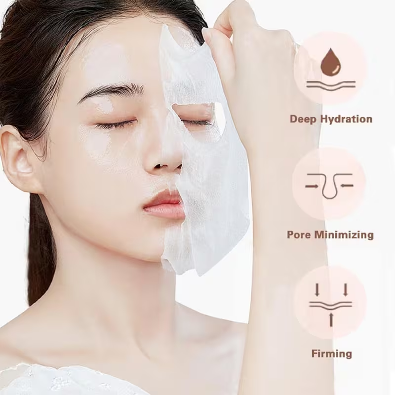 Collagen Face Mask Sheet Set – Hydrating Firming Anti Aging Facial Mask for Moisturizing and Skin Renewal