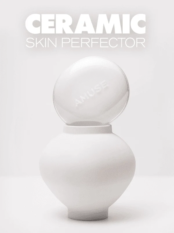Amuse Ceramic Skin Perfector Cushion 15g - 01 Porcelain Best Before 11/6/2026