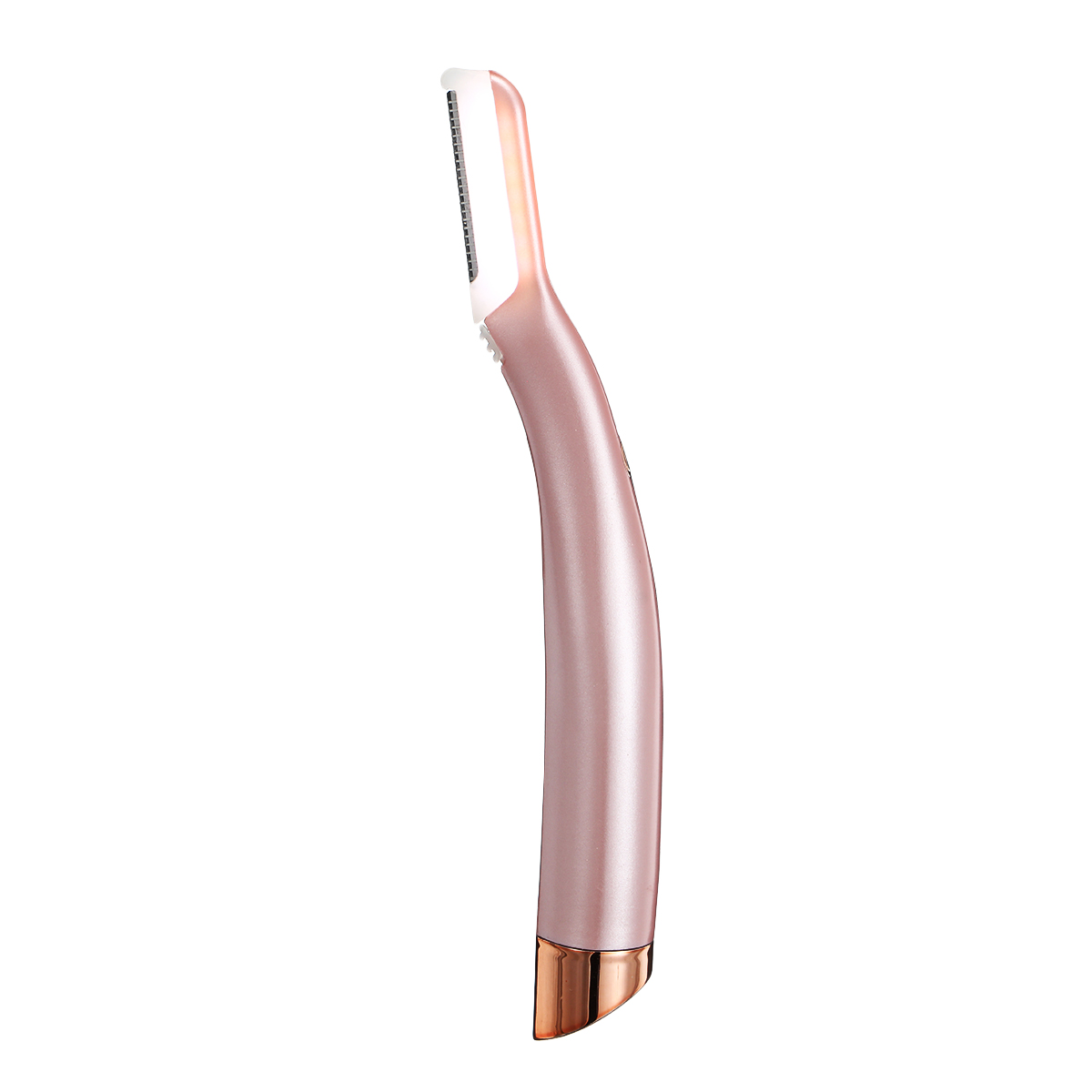 Hizek Eyebrow Razor Shaver with LED Light + 6pcs Cutter Head