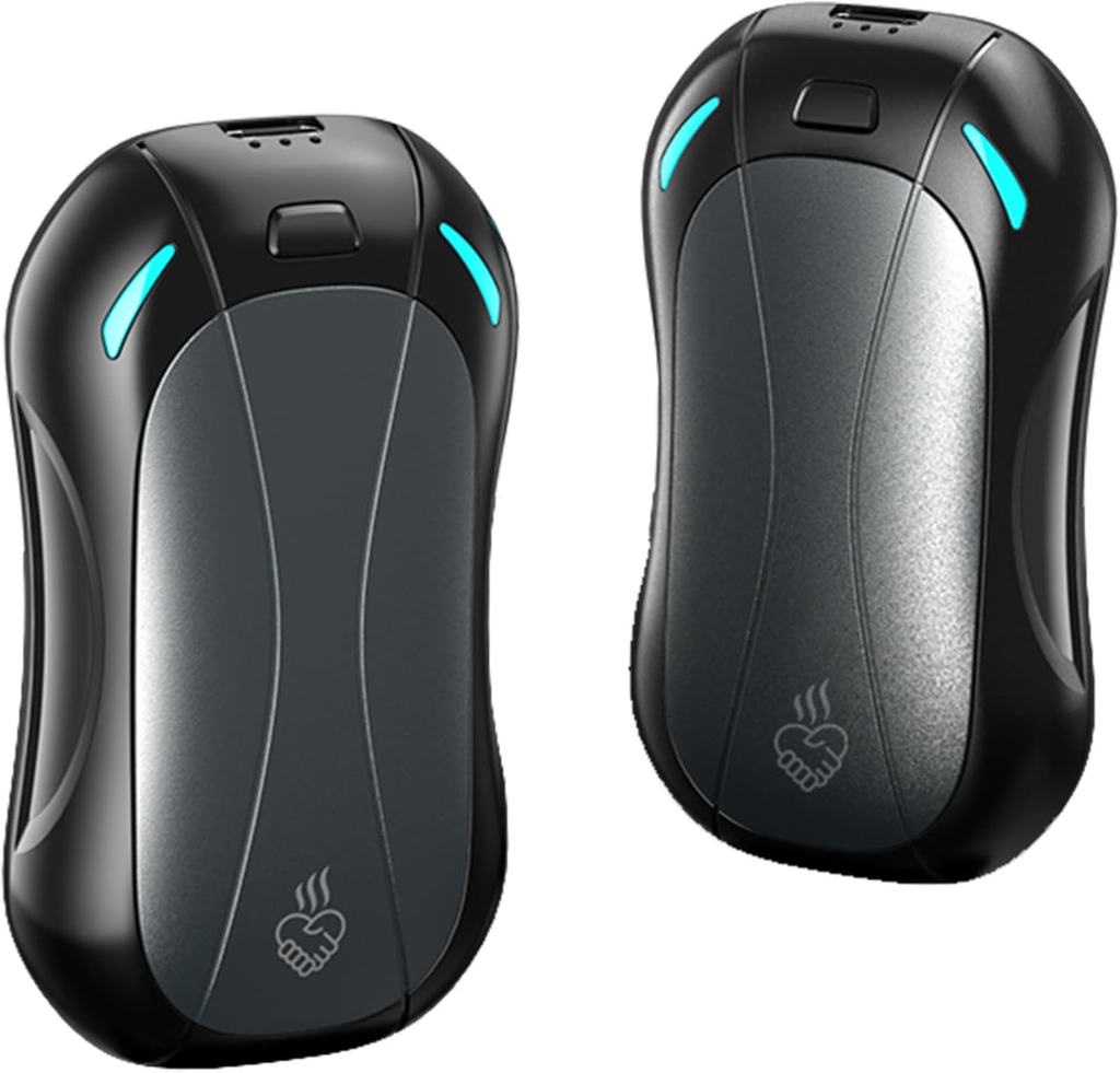 2-Pack Rechargeable Electric Hand Warmers with 3 Heat Settings