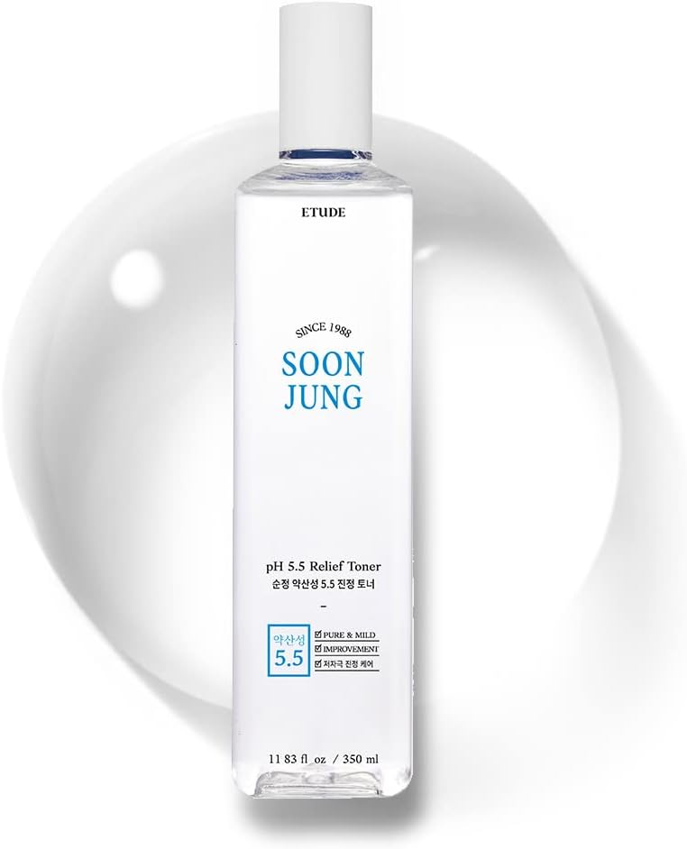 Etude House Soonjung pH 5.5 Relief Toner - 350ml Best Before 10/3/2026