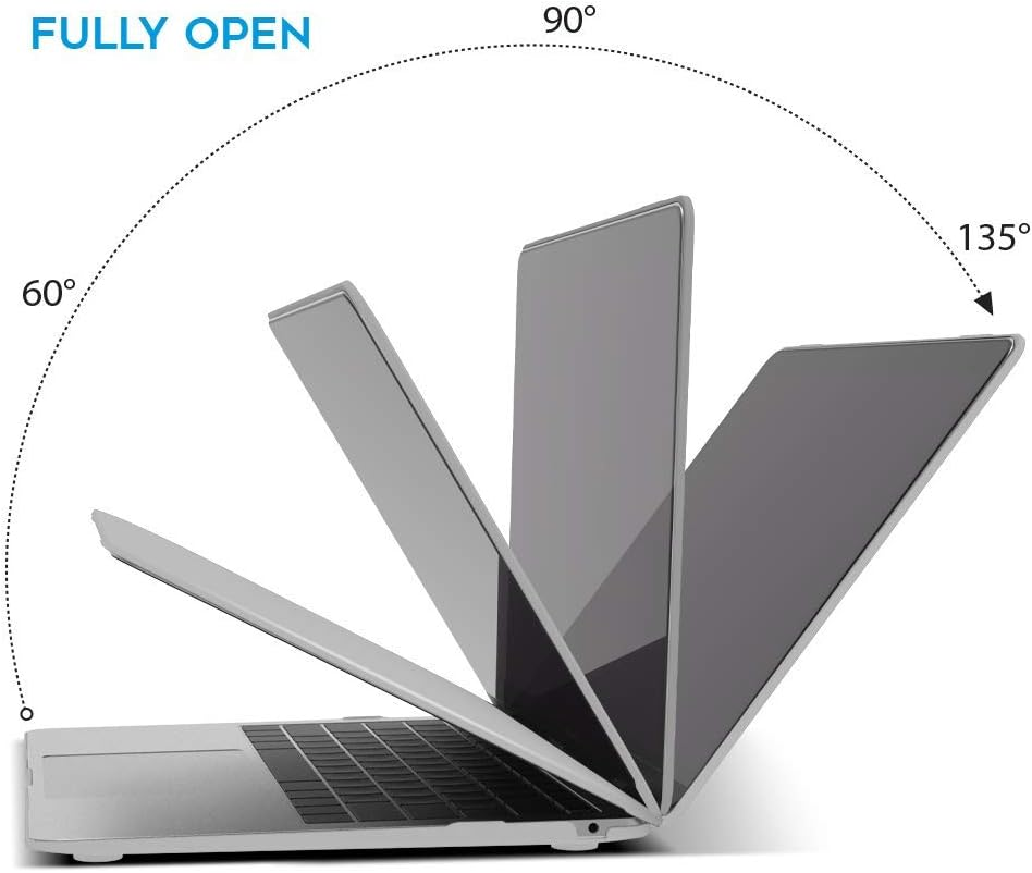 MacBook Air 13 Inch Hard Shell Case with Keyboard Cover & Screen Protector – Compatible with M1 A2337 / A2179 / A1932