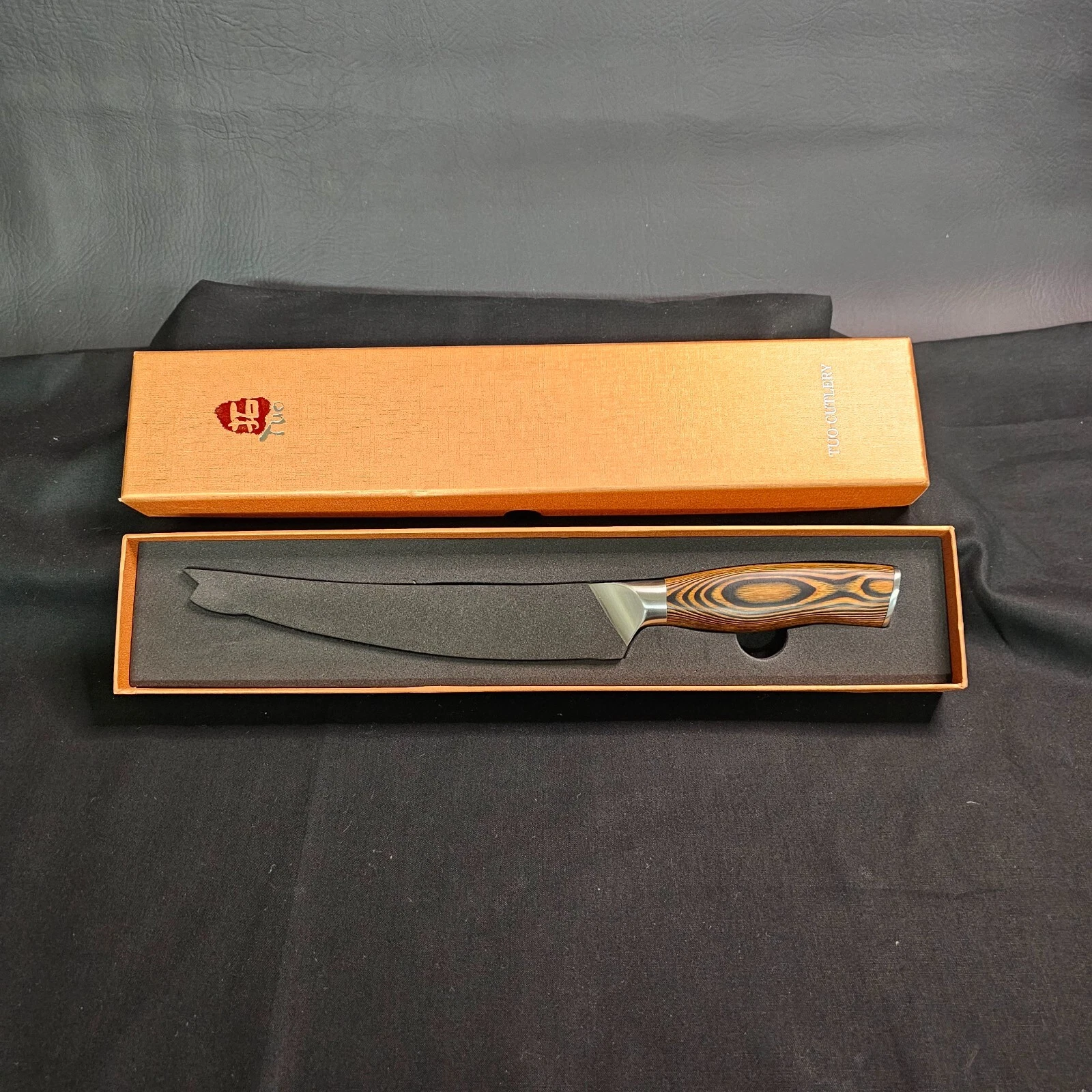 TUO Black Phoenix Cleaver Knife –  High Carbon Stainless Steel Kitchen Knife with Ergonomic Pakkawood Handle