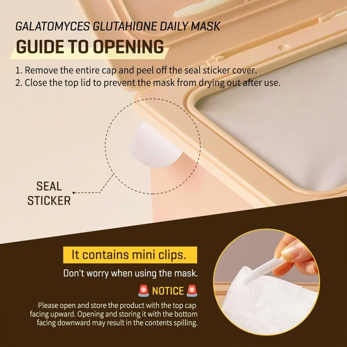 SOME BY MI Galactomyces Glutathione Daily Mask 30pcs, Best Before 1/20/2028