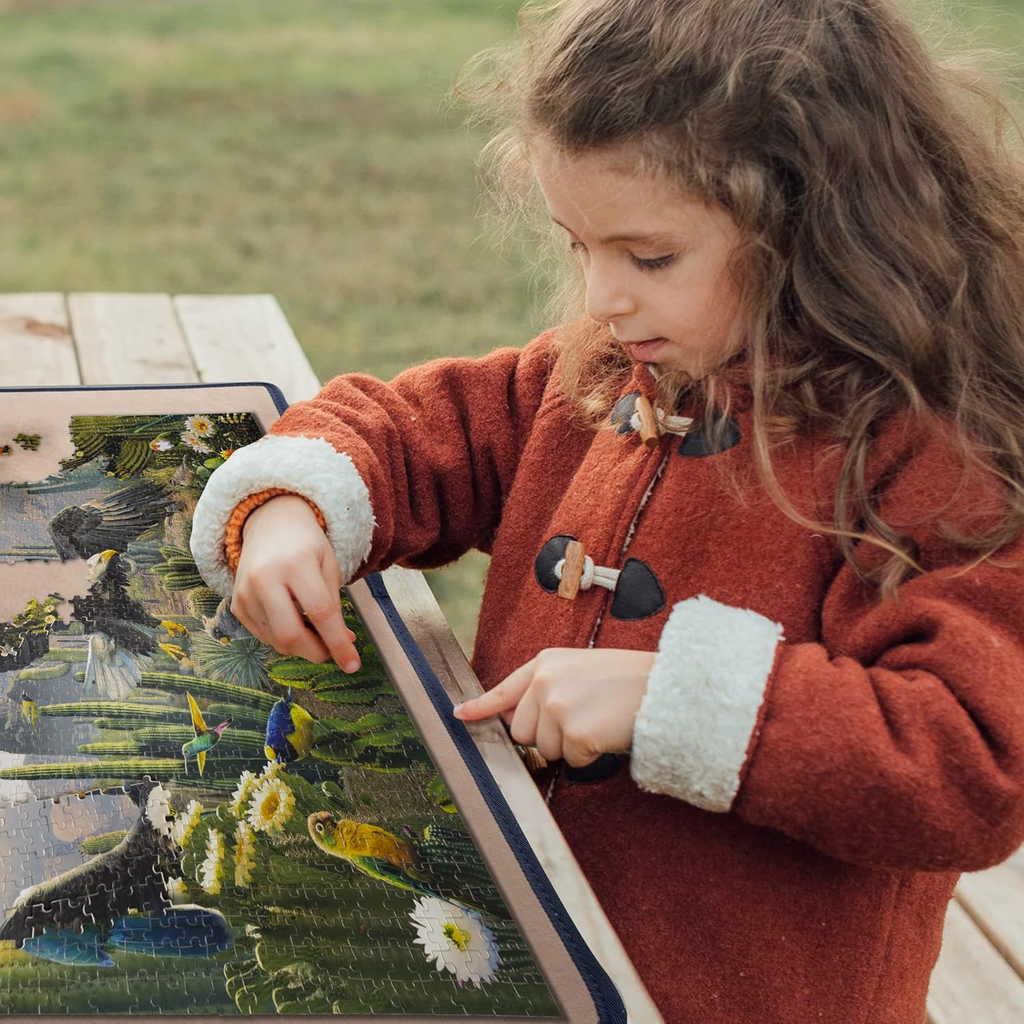 1000 Piece Wooden Desert Birds Jigsaw Puzzle for Adults & Teens Ages 14+