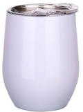 12oz Sublimation Stainless Steel Wine Tumbler – Double Wall Insulated Custom Printing Mug for DIY Gifts