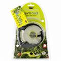 Manual Pull-Cord Herb Chopper with Removable Metal Blades, Optional Fruit Peeler