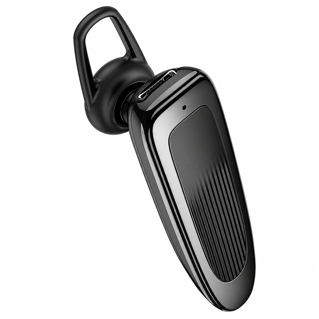 Bluetooth Wireless Earpiece with Ear Hook – Long Battery Life Hands-Free Headset  Shopify Description