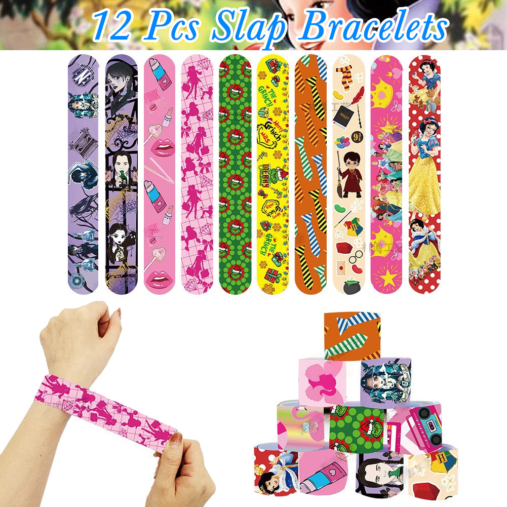 Fairy Tale Princess Theme Party Decorations Set – Kids Birthday Supplies with Stickers, Gift Bags, Bracelets & Party Accessories