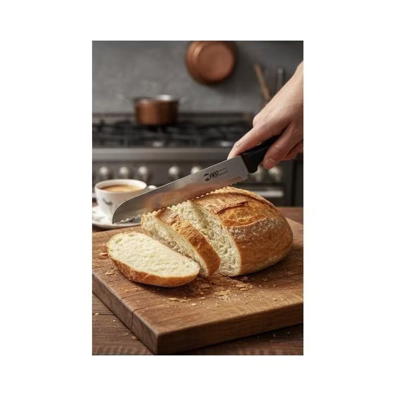 4-Piece Stainless Steel Kitchen Knife Set – Professional Chef Knife Set with Cleaver, Bread, Utility & Fruit Knife (Made in Portugal)