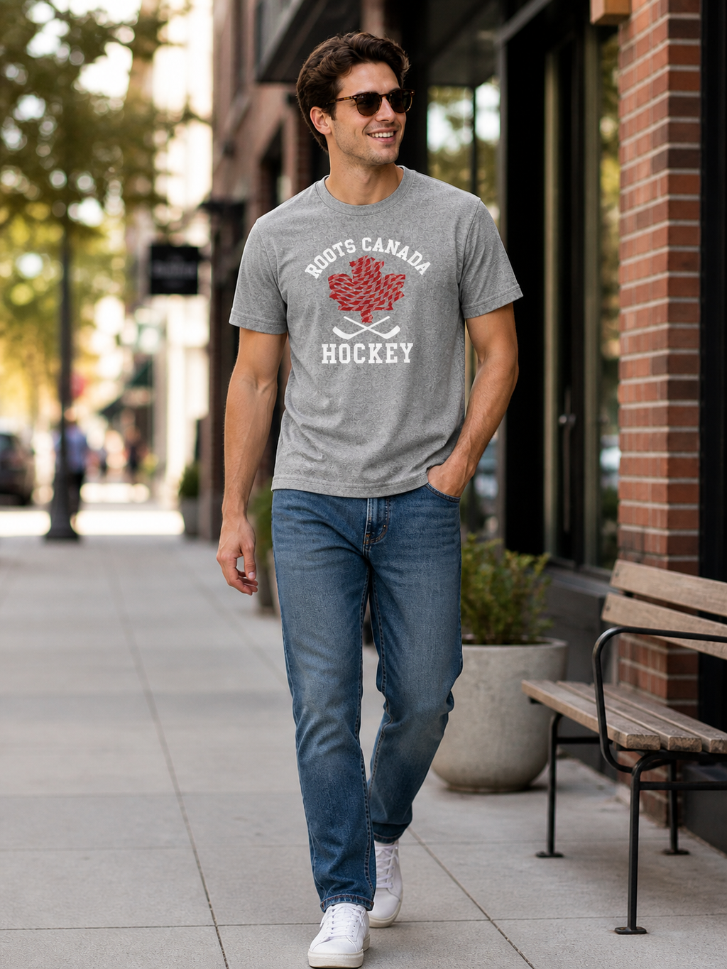 Casual Hockey Graphic T Shirt Cotton Short Sleeve Crew Neck Sports Tee