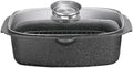 32cm Ceramic Nonstick Steaming Pot with Lid – Multi-Purpose Fish Steamer & Cooking Pot with Stainless Steel Steaming Rack