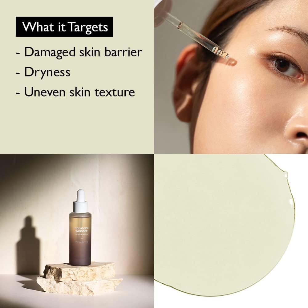 Haruharu WONDER Black Rice Facial Oil 30ml Anti-oxidation and Replenishing nourishment