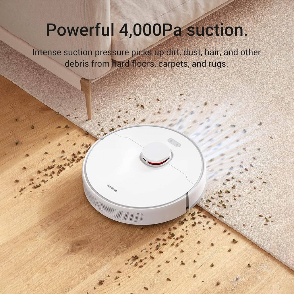 Open Box – Dreame D10 Plus Robot Vacuum and Mop with Self-Emptying Base, LiDAR Navigation & App Control