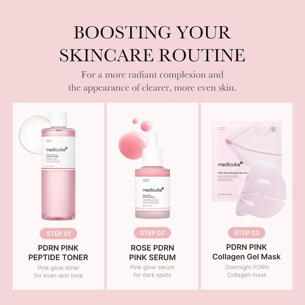 medicube PDRN Pink Cica Soothing Toner 250ml Best Before 11/3/2026