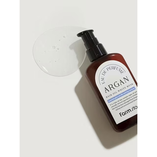Farm Stay Eau De Perfume Argan Hair Oil 100ml - White Musk