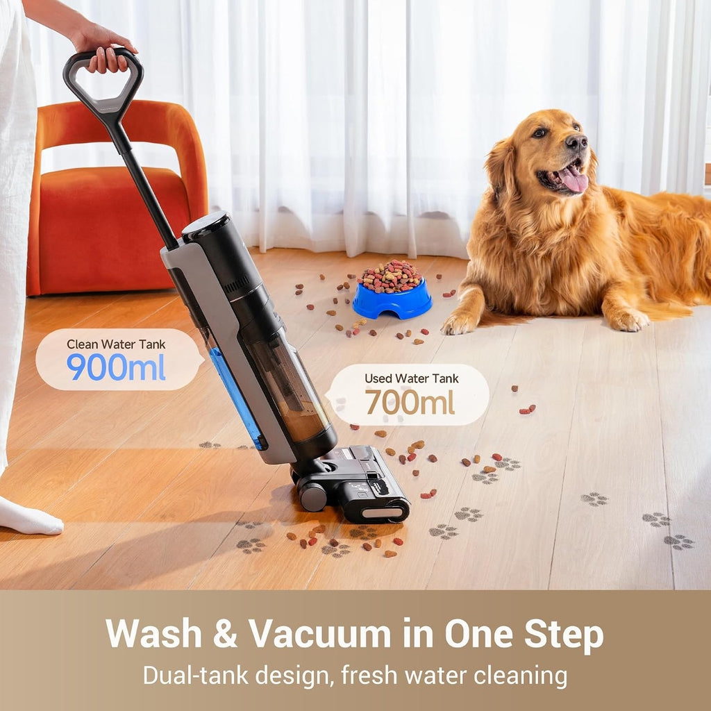 Dreame G10 Pro Cordless Wet & Dry Vacuum Cleaner, 16,000Pa Suction, Self-Cleaning & Dual Water Tanks