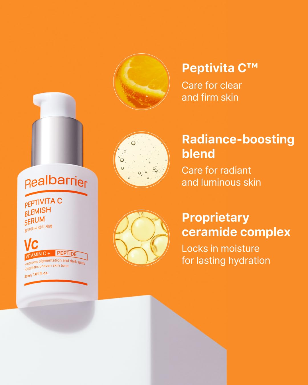 Real Barrier Peptivita C Blemish Serum 30ml