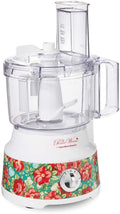 Hamilton Beach 70731 Pioneer Woman Vintage Floral 10 Cup Food Processor with Bowl Scraper