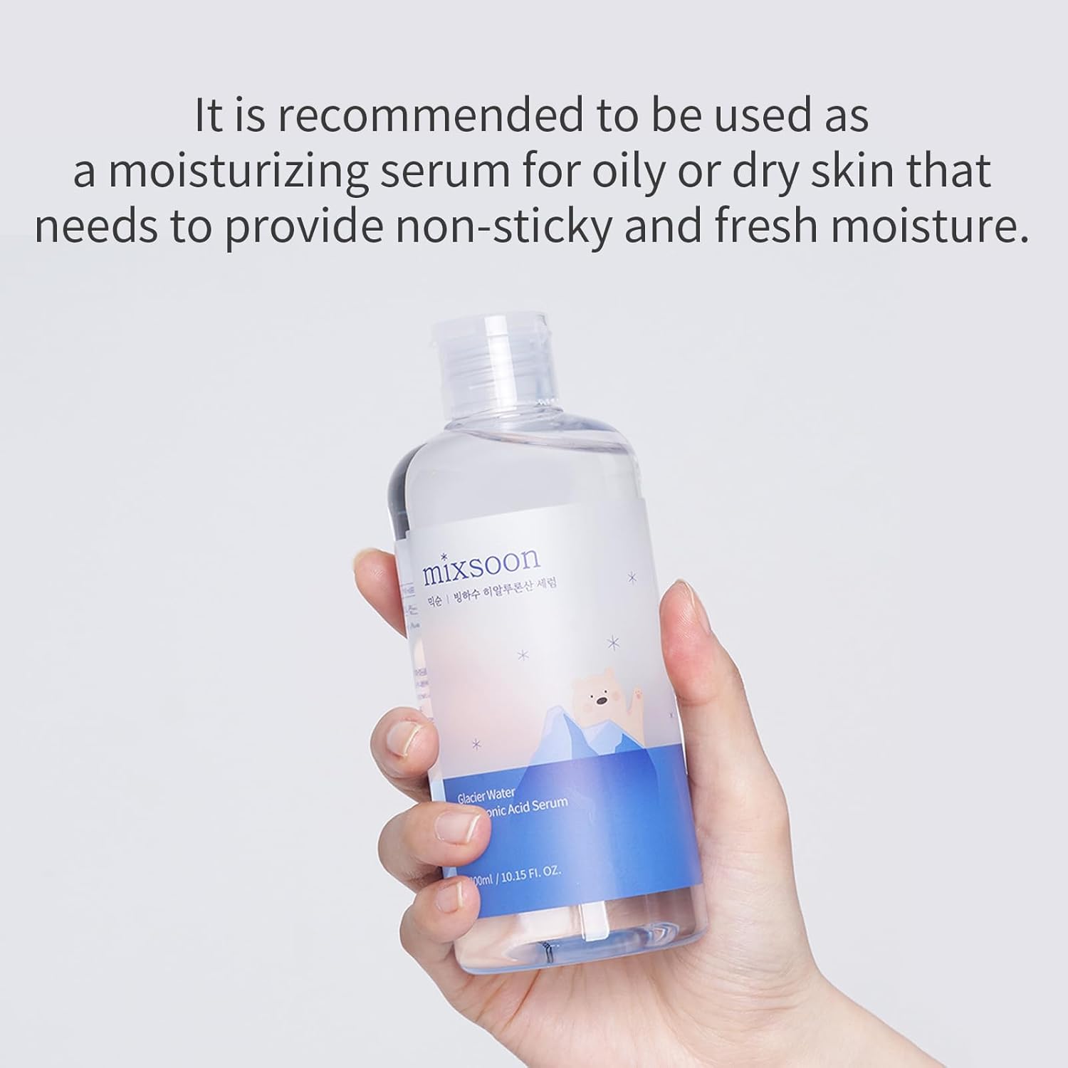 mixsoon Glacier Water Hyaluronic Acid Serum 300ml