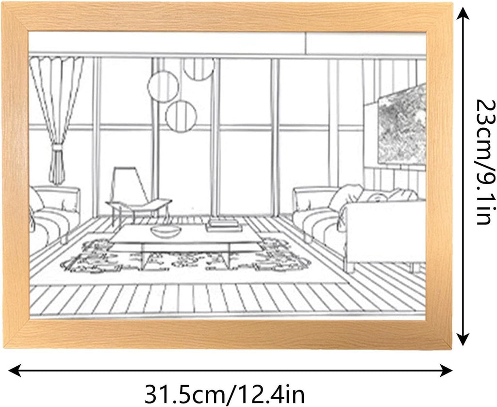Photo Frame - Acrylic LED Lighting Painting  Night Light Space Lighting Paintings Decoration Experience Light and Shadow The Art of Photo Frame