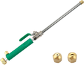 750mm Extra Long High Pressure Garden Hose Nozzle – Adjustable Metal Spray Wand
