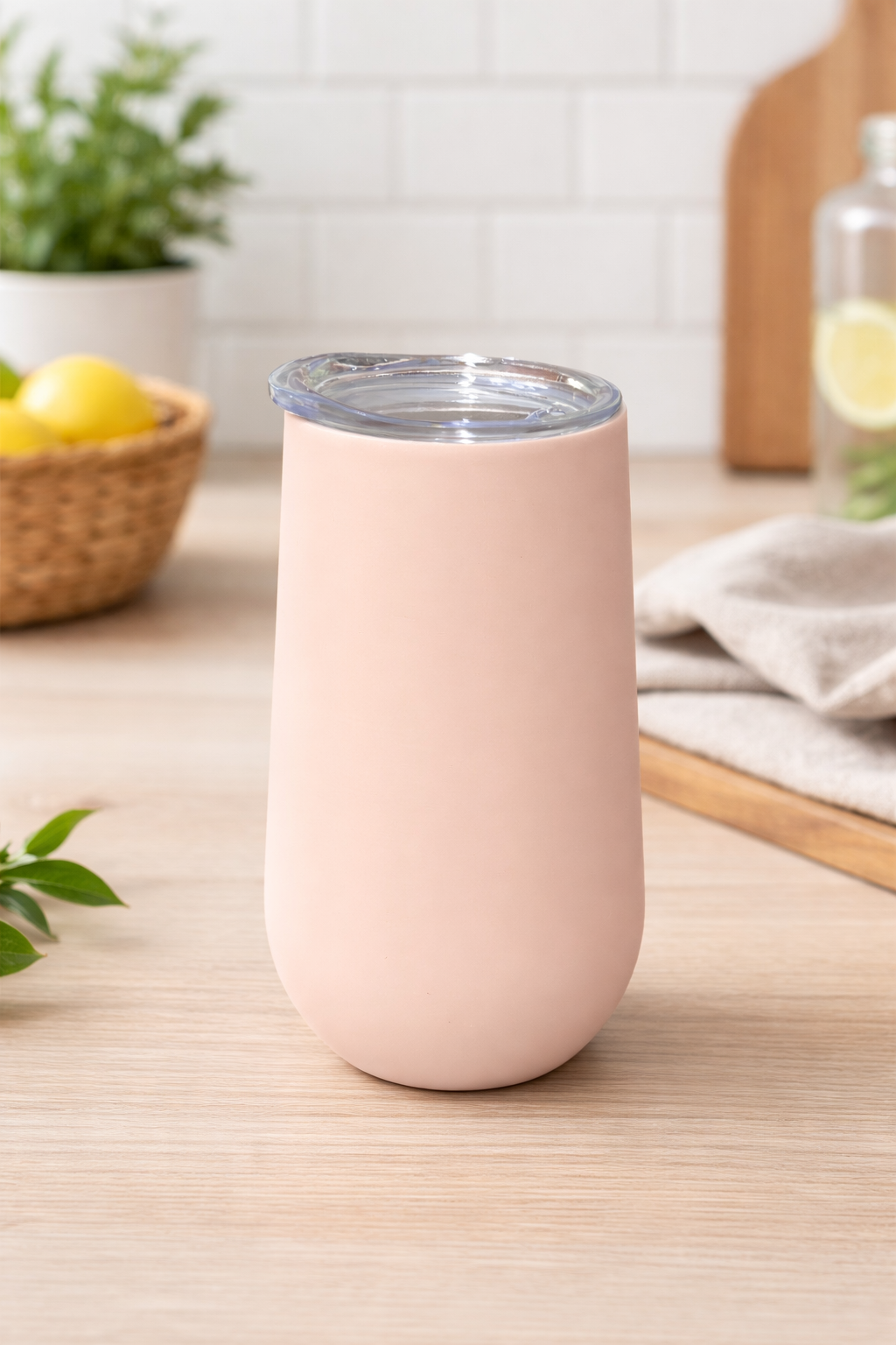 6 oz Stainless Steel Champagne Tumbler Stemless Glasses with Lid, Double Wall Insulated Travel Mug Perfect for Wine, Coffee, Drinks, Champagne, Cocktails, Colorfu