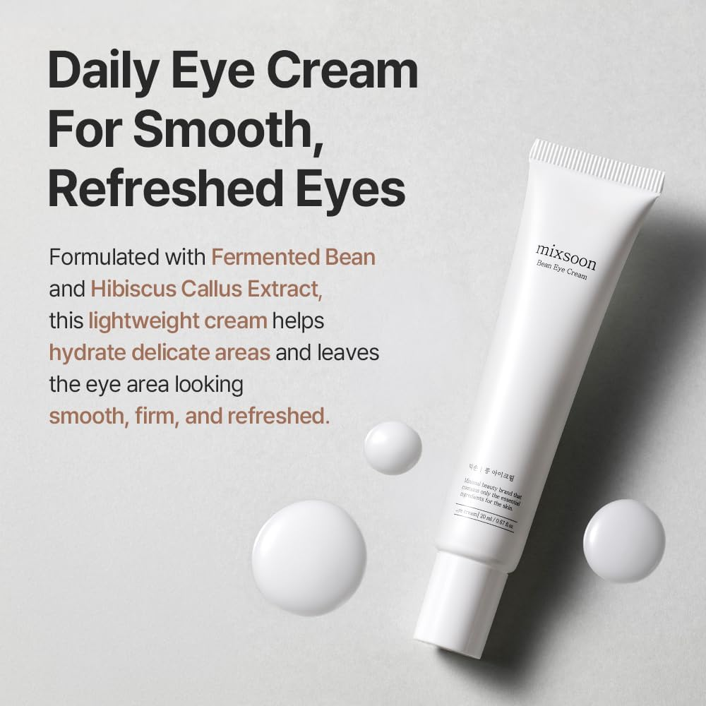 mixsoon Bean Eye Cream 20ml Best Before 12/13/2026