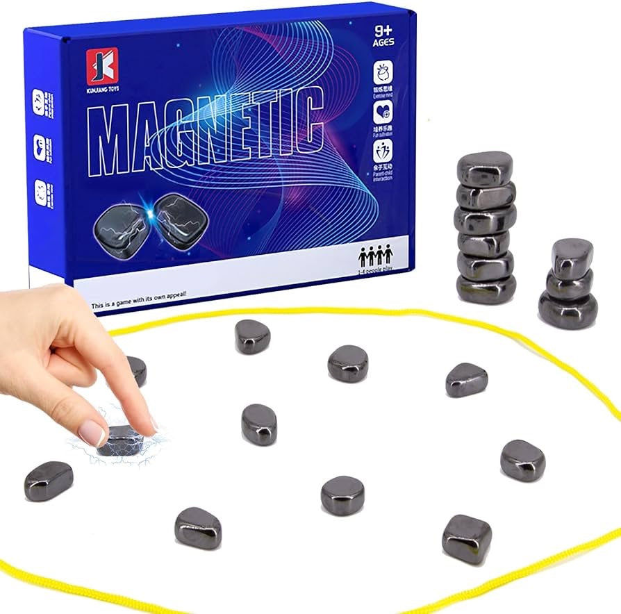 Magnetic Strategy Board Game – Brain Training Chess Game for Kids & Adults, Portable Travel Puzzle Toy