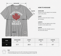 Casual Hockey Graphic T Shirt Cotton Short Sleeve Crew Neck Sports Tee