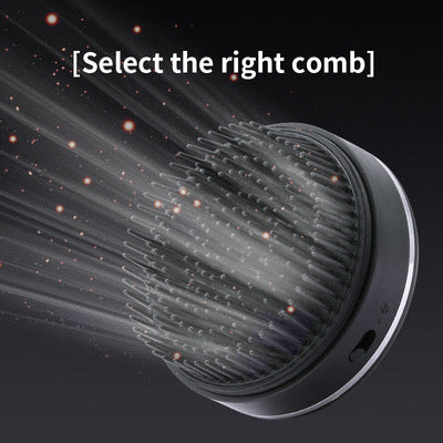 Mini Negative Ion Hair Brush with Mirror – Anti-Frizz Scalp Massage Comb