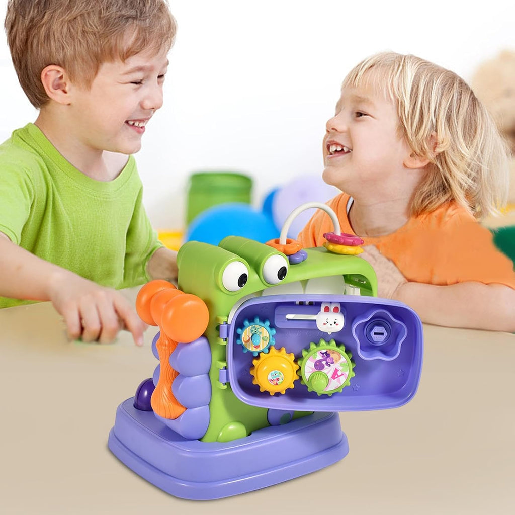 Hammer Toys for Kids, Pounding Toys for Kids - Dinosaur Interactive Hammering,Early Learning Stem Toy, Interactive Educational Game, Learning Toddler Toy, Shape Adjustment for Early l