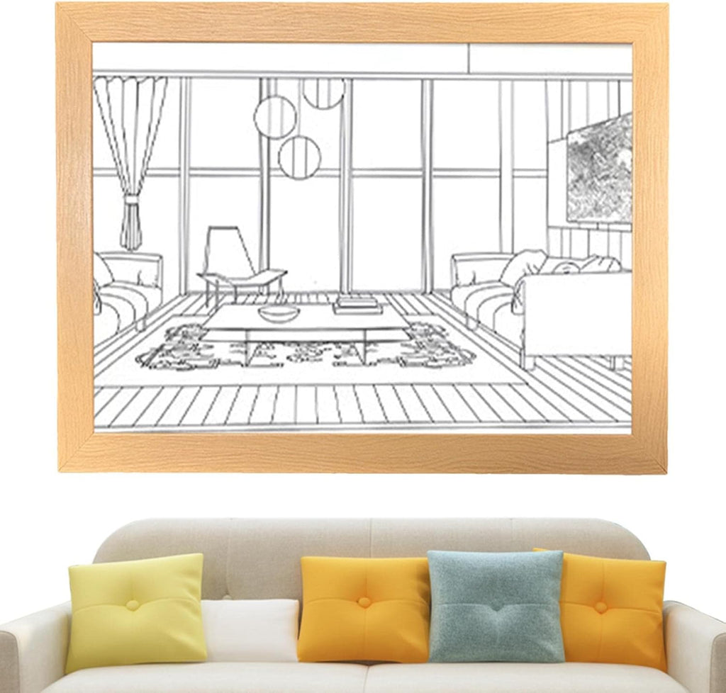 Photo Frame - Acrylic LED Lighting Painting  Night Light Space Lighting Paintings Decoration Experience Light and Shadow The Art of Photo Frame