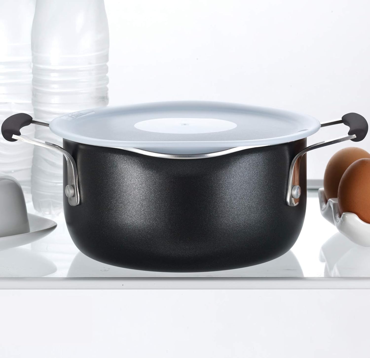 T-FAL Non-Stick Stackables 10pc Cookware Set