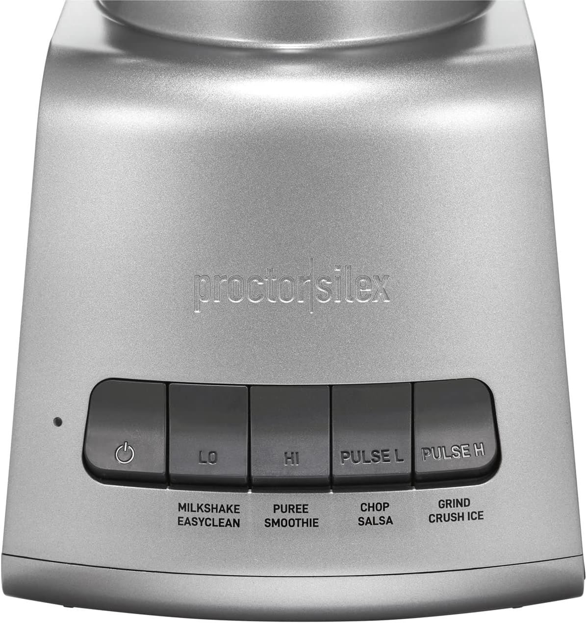 Proctor-Silex Blender, 950 Watts of Peak Power, 52 oz. Capacity, Black & Silver, 53560