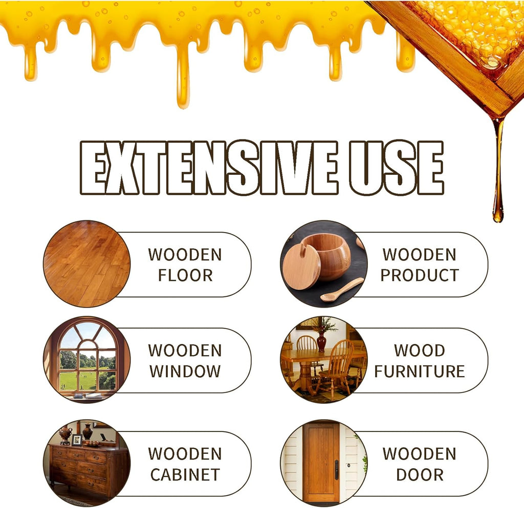 MOODTALK Natural Beeswax Furniture Care Spray, Original Beeswax Cleaner & Polish, 150 mL, Pack of 2