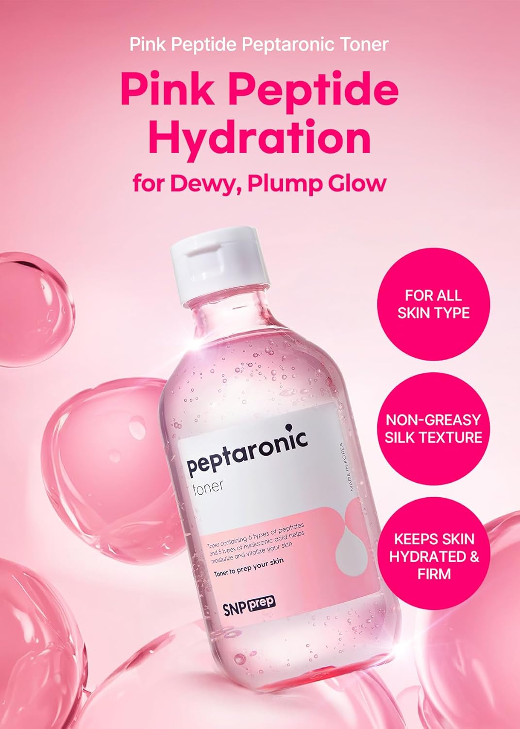 SNP Prep Peptaronic Toner 320ml