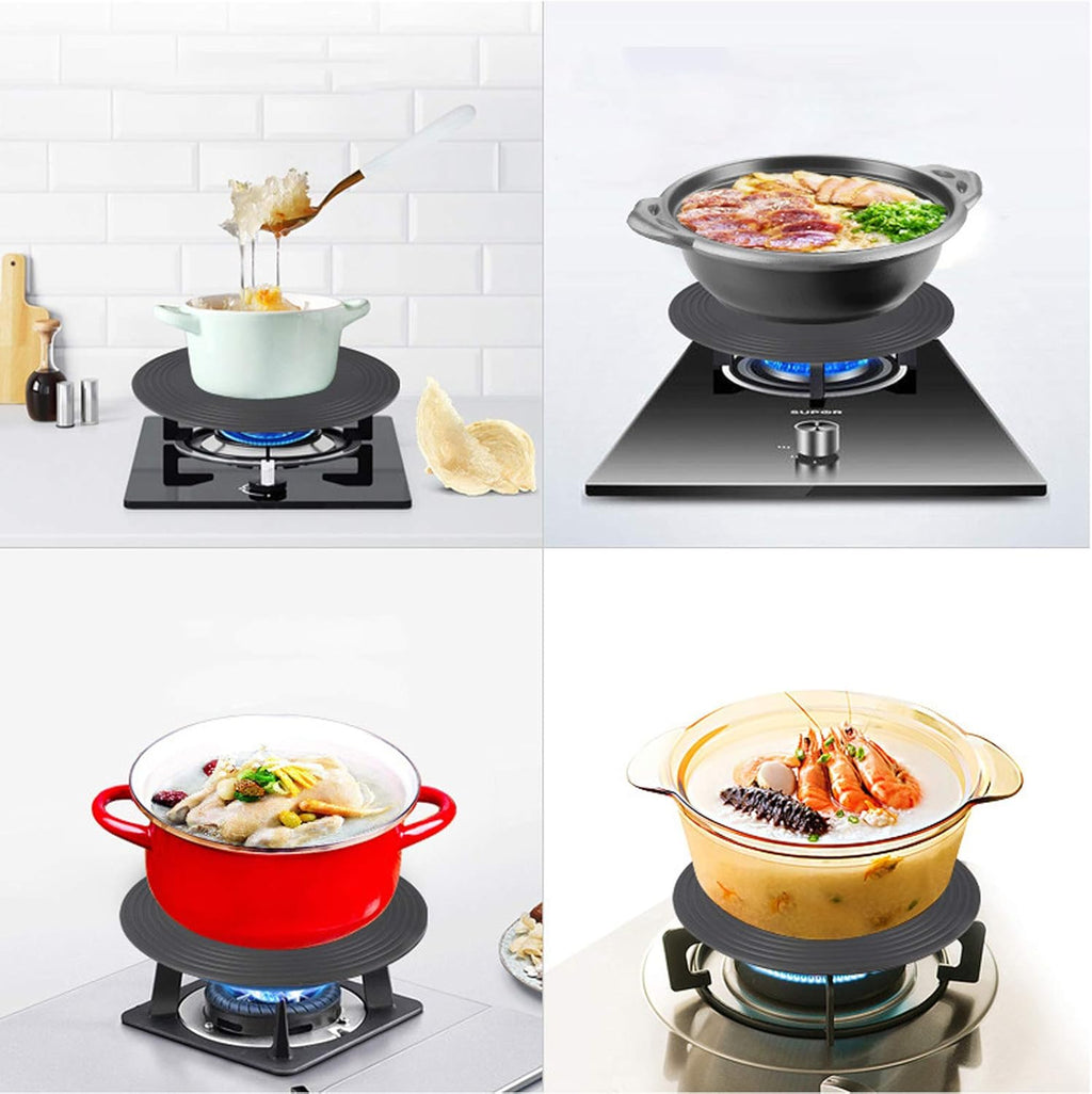 Gas Stove Heat Conduction Plate Household pan Thaw Board Anti-Burning Kitchen Utensils Stove Heat Diffuser- Bottom Heat Plate for Household Kitchen Cookware Pot Protection